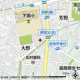 富山県高岡市大野658周辺の地図