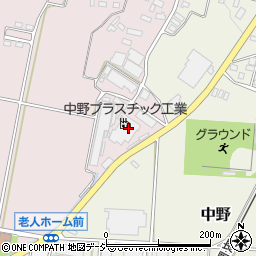 長野県中野市西条1周辺の地図