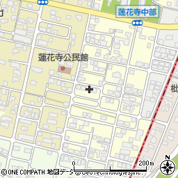 富山県高岡市蓮花寺中部104-6周辺の地図