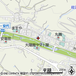 渋温泉郵便局周辺の地図