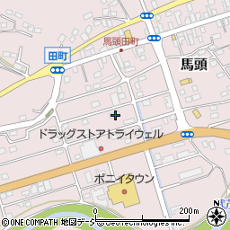 栃木県那須郡那珂川町馬頭1959周辺の地図