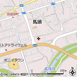 栃木県那須郡那珂川町馬頭1918周辺の地図
