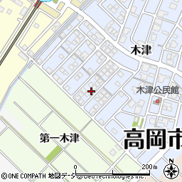 富山県高岡市木津2519周辺の地図