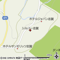 シルバー志賀周辺の地図