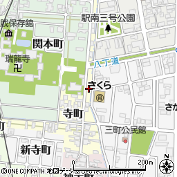 富山県高岡市寺町24周辺の地図