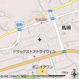 栃木県那須郡那珂川町馬頭1963周辺の地図