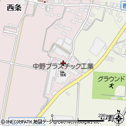 長野県中野市西条3-6周辺の地図