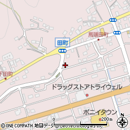 栃木県那須郡那珂川町馬頭1988周辺の地図