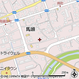 栃木県那須郡那珂川町馬頭1923周辺の地図