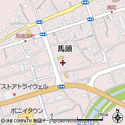 栃木県那須郡那珂川町馬頭1934周辺の地図