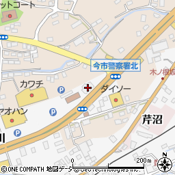 栃木県日光市今市1376周辺の地図