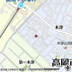 富山県高岡市木津2553周辺の地図