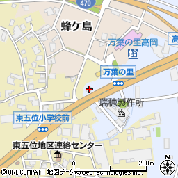 小森商事富山周辺の地図