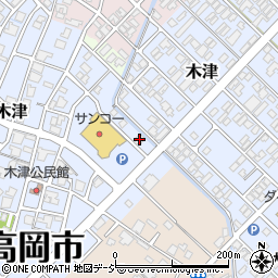 富山県高岡市木津2013周辺の地図
