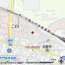 塩田木材大門店周辺の地図
