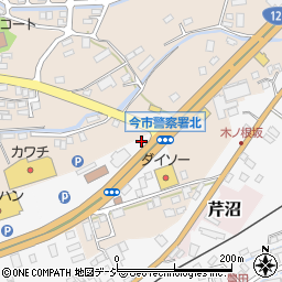 栃木県日光市今市1375周辺の地図