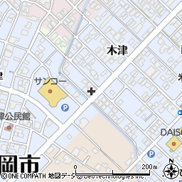 富山県高岡市木津769-1周辺の地図