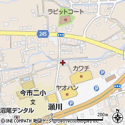 栃木県日光市瀬尾52-1周辺の地図
