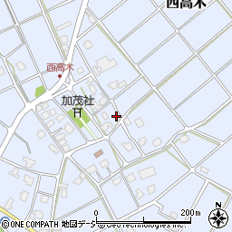 富山県射水市西高木573-2周辺の地図
