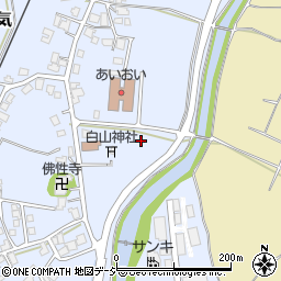石川県かほく市宇気イ周辺の地図