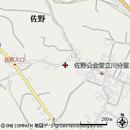 長野県下高井郡山ノ内町佐野747周辺の地図