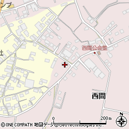 長野県中野市西条430周辺の地図