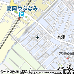 富山県高岡市木津2571周辺の地図