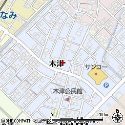 富山県高岡市木津2319周辺の地図