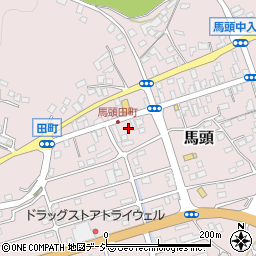 栃木県那須郡那珂川町馬頭1979周辺の地図