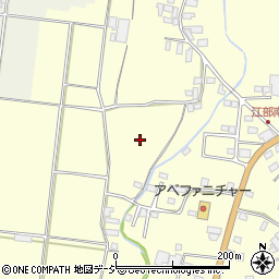 長野県中野市江部周辺の地図