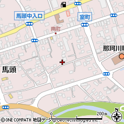 栃木県那須郡那珂川町馬頭342周辺の地図