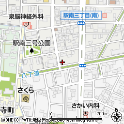 瑞龍寺・八丁道第１観光駐車場周辺の地図