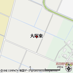 富山県富山市大塚東周辺の地図