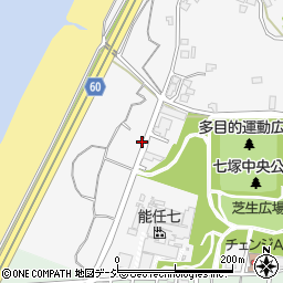 石川県かほく市遠塚ニ周辺の地図