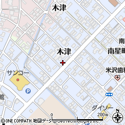 富山県高岡市木津720周辺の地図