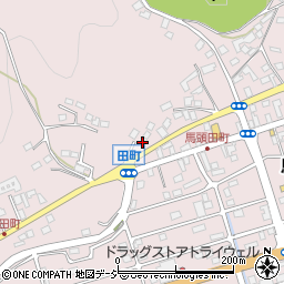 栃木県那須郡那珂川町馬頭232周辺の地図