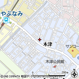 富山県高岡市木津2281周辺の地図