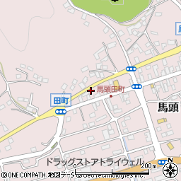 栃木県那須郡那珂川町馬頭266周辺の地図