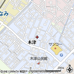 富山県高岡市木津2321周辺の地図