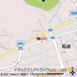 栃木県那須郡那珂川町馬頭267周辺の地図