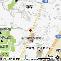 石川県かほく市遠塚ハ8周辺の地図