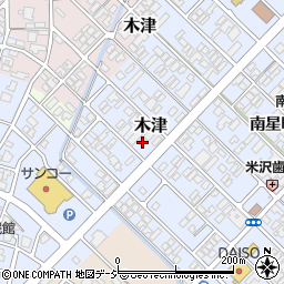 富山県高岡市木津719-5周辺の地図