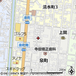 富山県高岡市泉町5周辺の地図