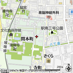 富山県高岡市関本町74周辺の地図