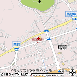栃木県那須郡那珂川町馬頭268周辺の地図