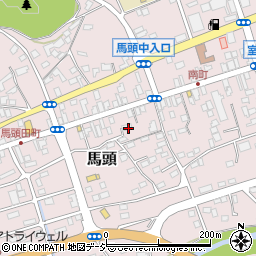 栃木県那須郡那珂川町馬頭301周辺の地図
