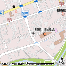 栃木県那須郡那珂川町馬頭387周辺の地図