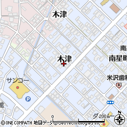 富山県高岡市木津719周辺の地図