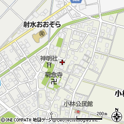 富山県射水市小林412周辺の地図