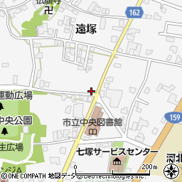石川県かほく市遠塚ハ7周辺の地図